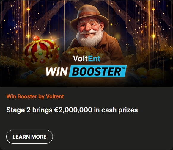 Win Booster VoltEnt prospector gold crown