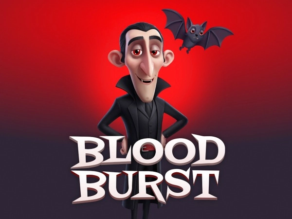 Blood Burst vampire bat mascot